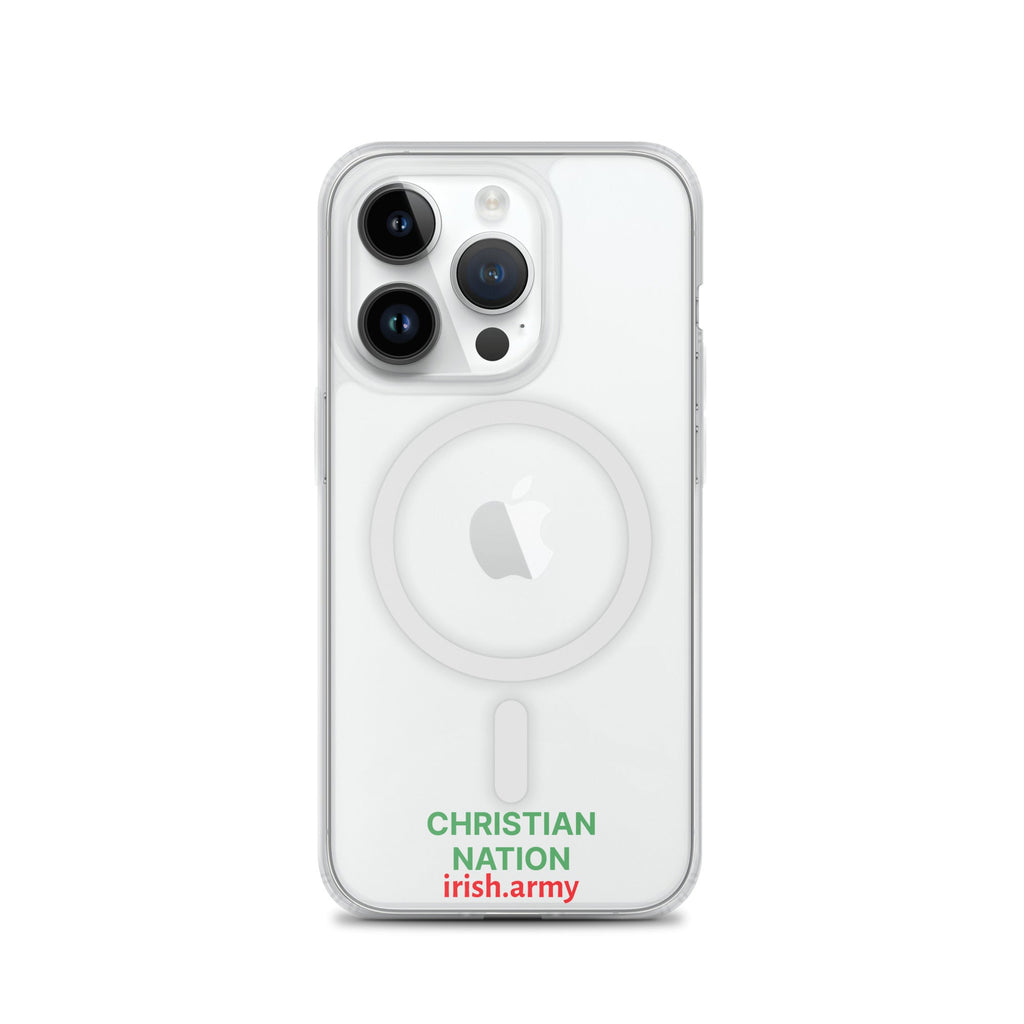 Christian Nation - MagSafe® Clear Case for iPhone®