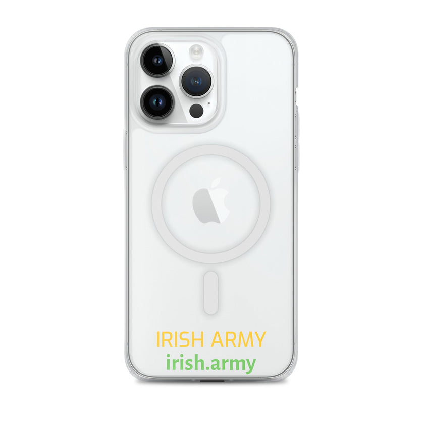 Ejército irlandés - Funda transparente MagSafe® para iPhone®