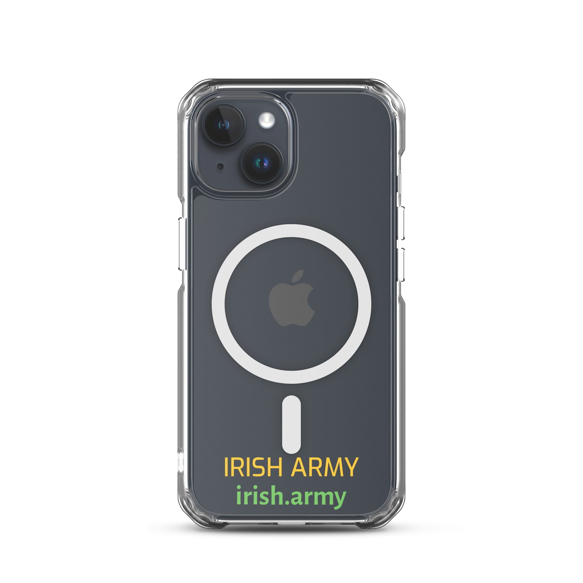 Ejército irlandés - Funda transparente MagSafe® para iPhone®
