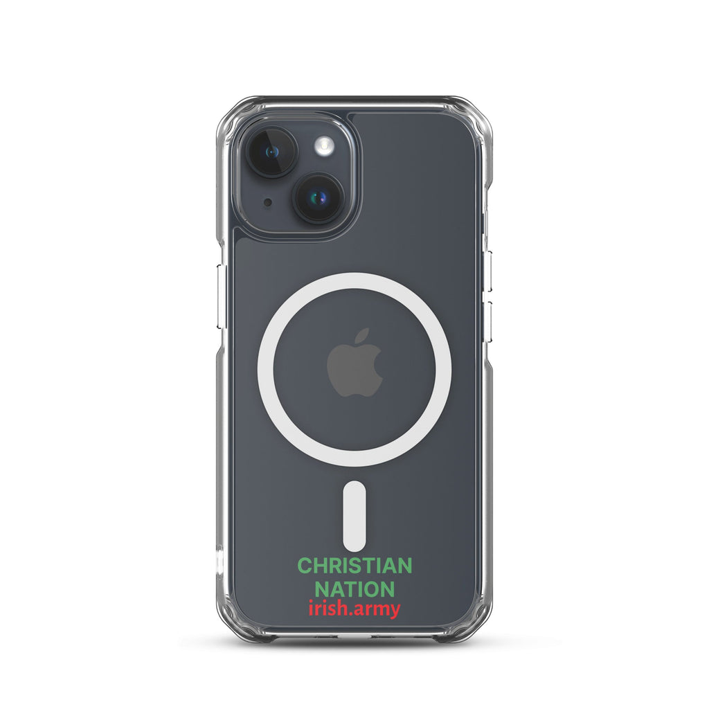 Christian Nation - MagSafe® Clear Case for iPhone®