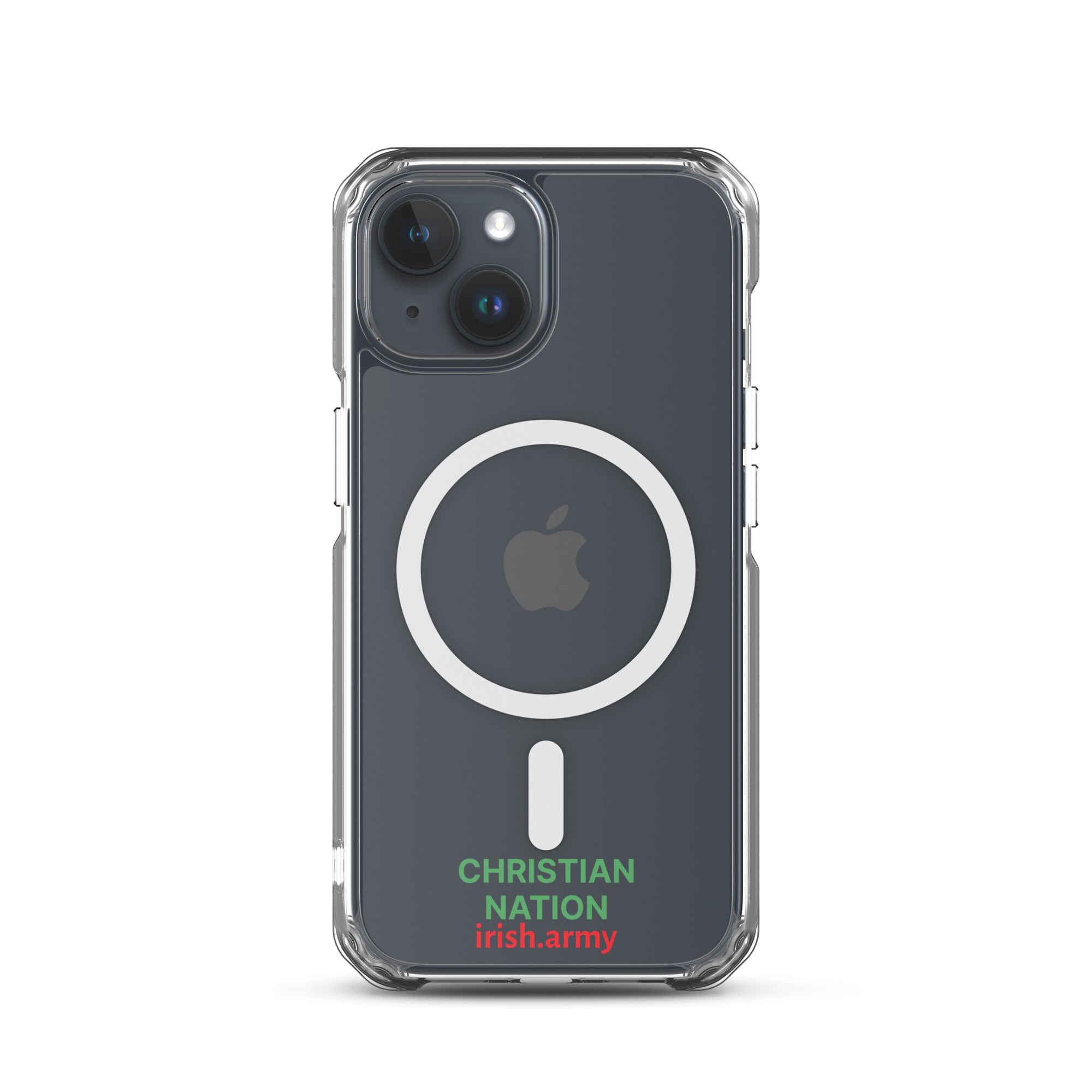 Christian Nation - MagSafe® Clear Case for iPhone®