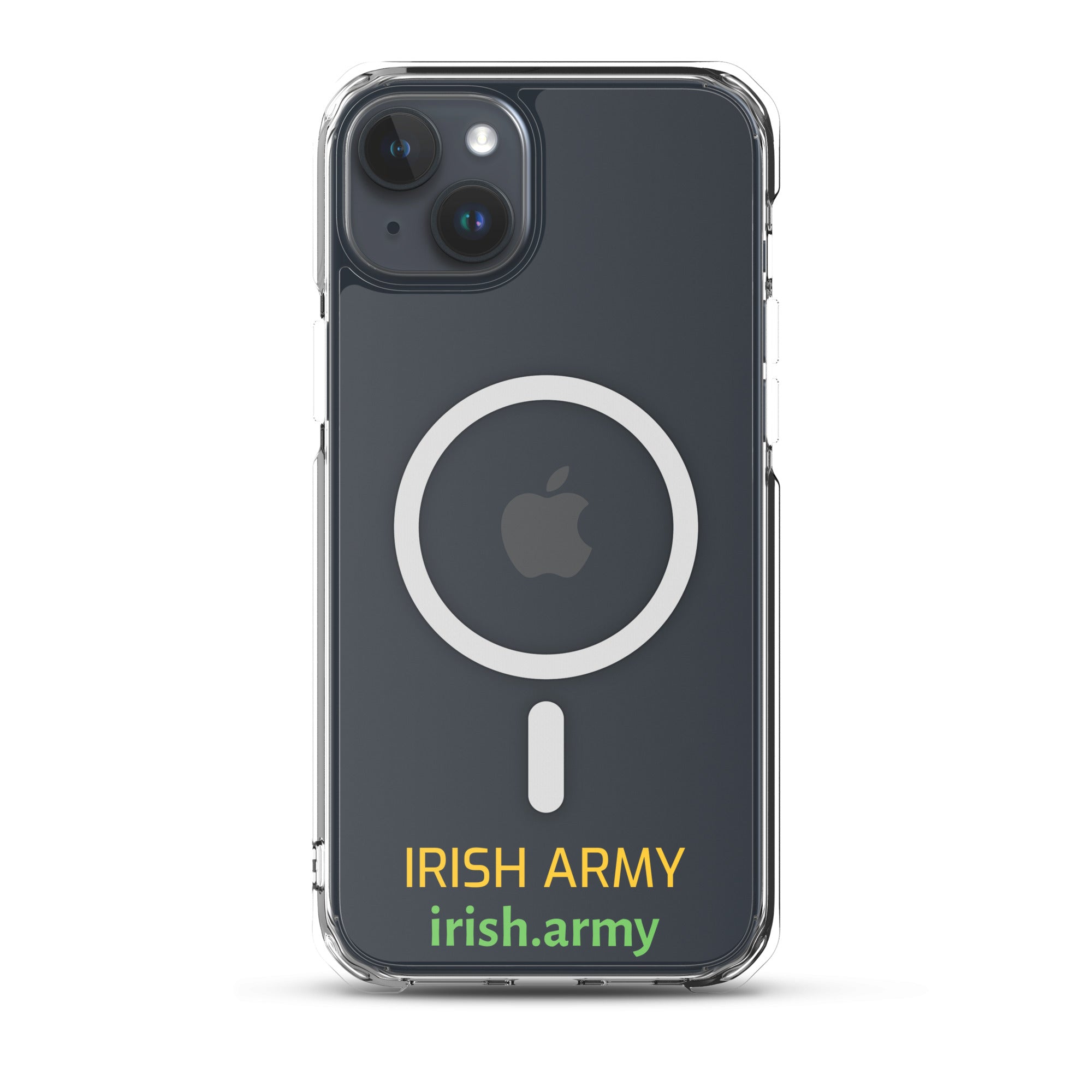 Ejército irlandés - Funda transparente MagSafe® para iPhone®
