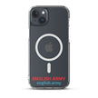 ENGLISH ARMY - MagSafe® Clear Case For iPhone®