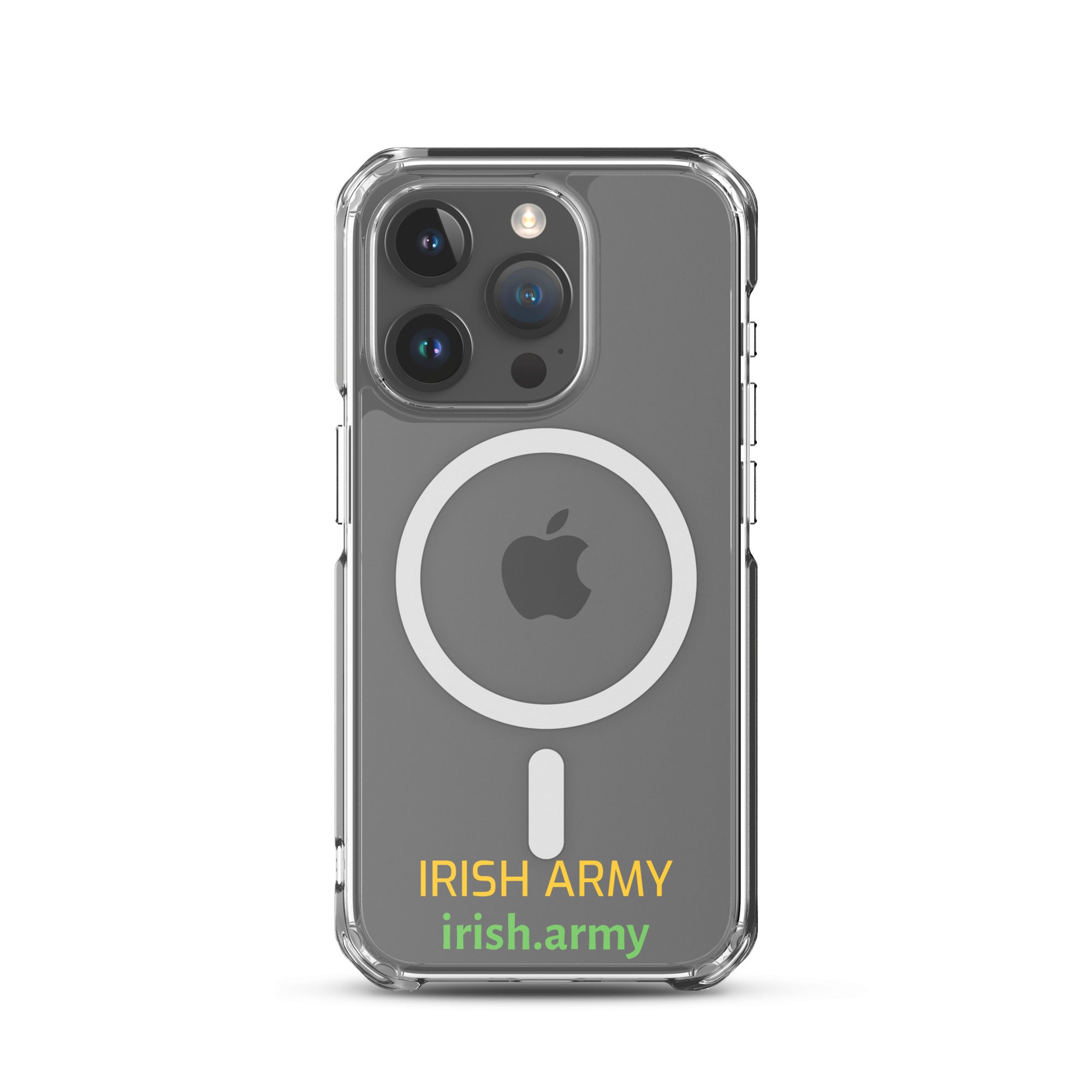 Ejército irlandés - Funda transparente MagSafe® para iPhone®