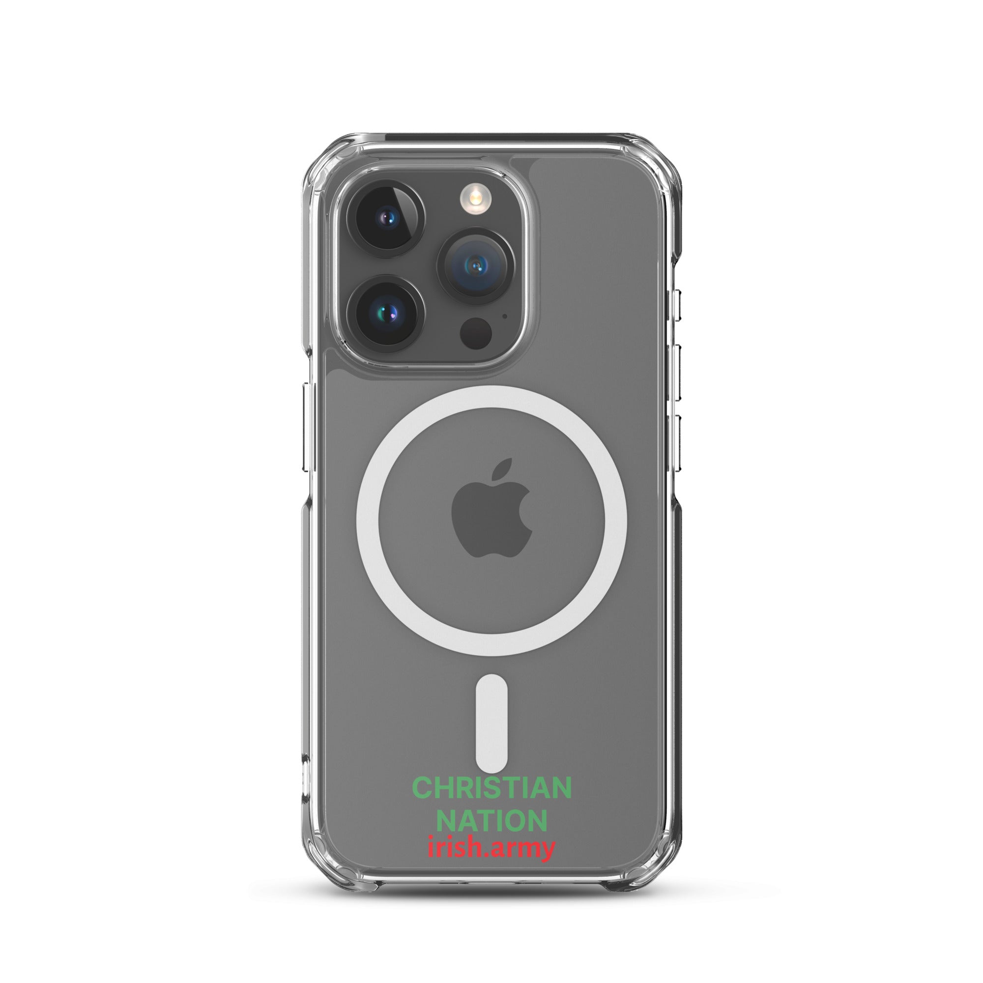 Christian Nation - MagSafe® Clear Case for iPhone®