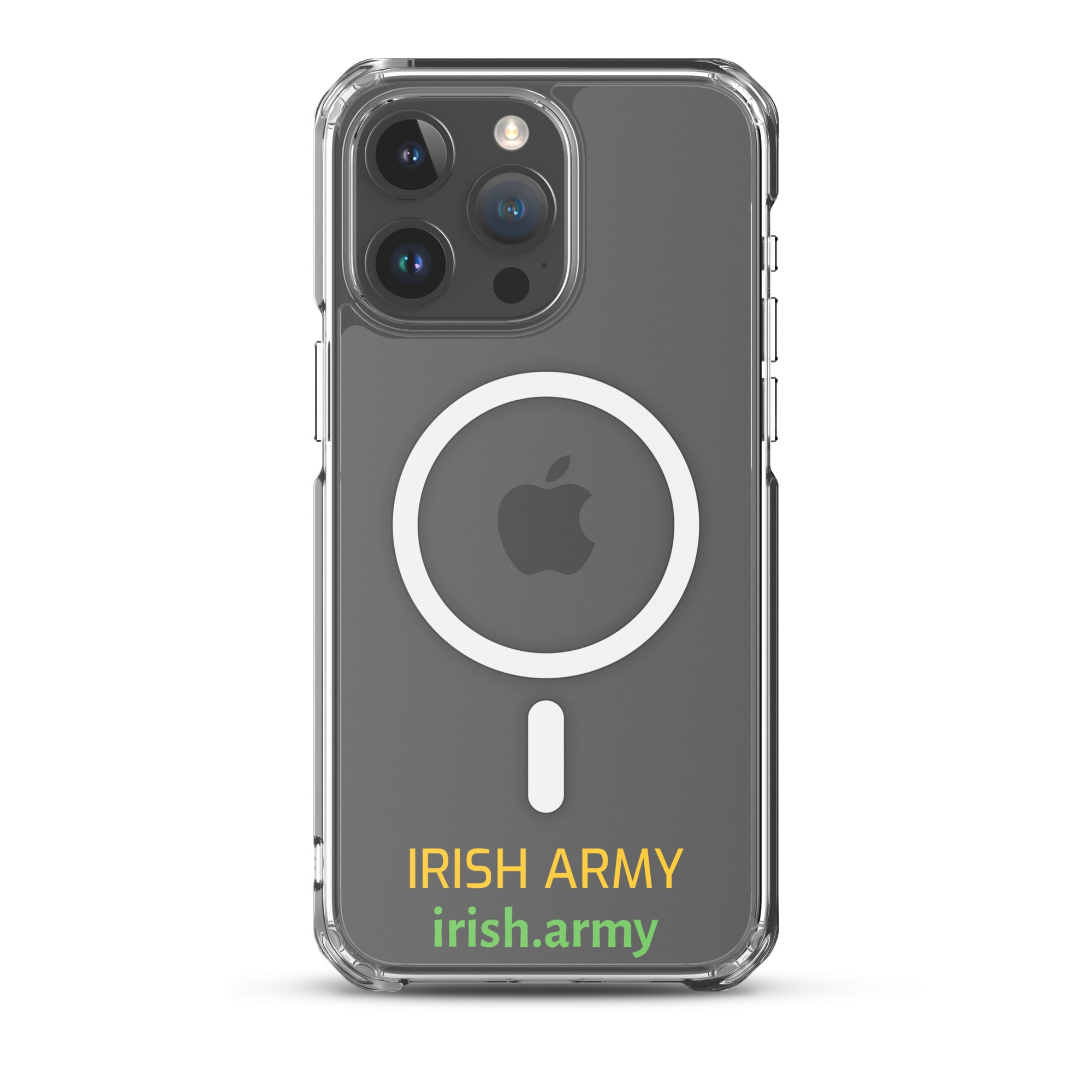 Ejército irlandés - Funda transparente MagSafe® para iPhone®