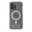 Ejército irlandés - Funda transparente MagSafe® para iPhone®