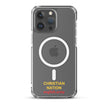 Christian Nation - MagSafe® Clear Case for iPhone®