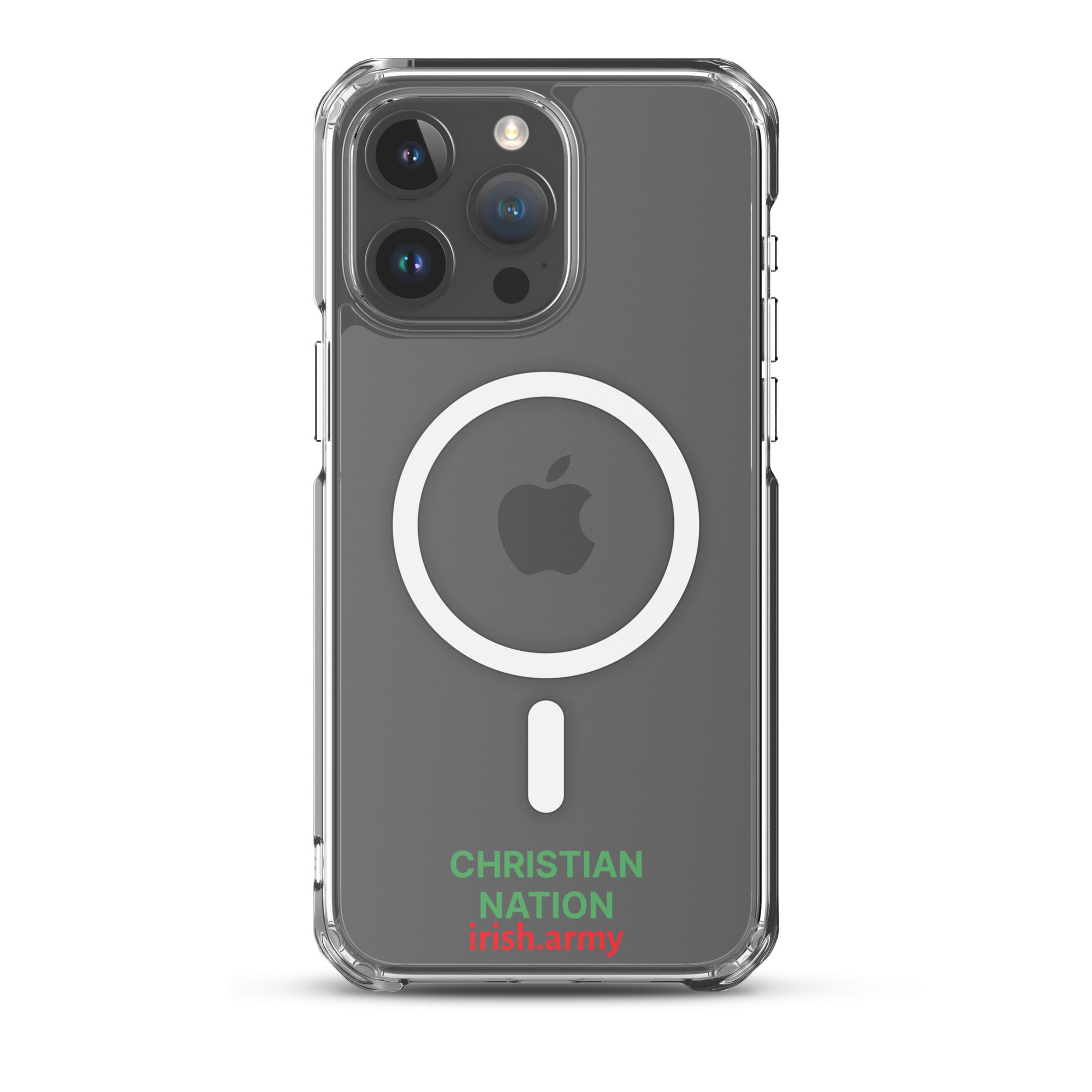 Christian Nation - MagSafe® Clear Case for iPhone®