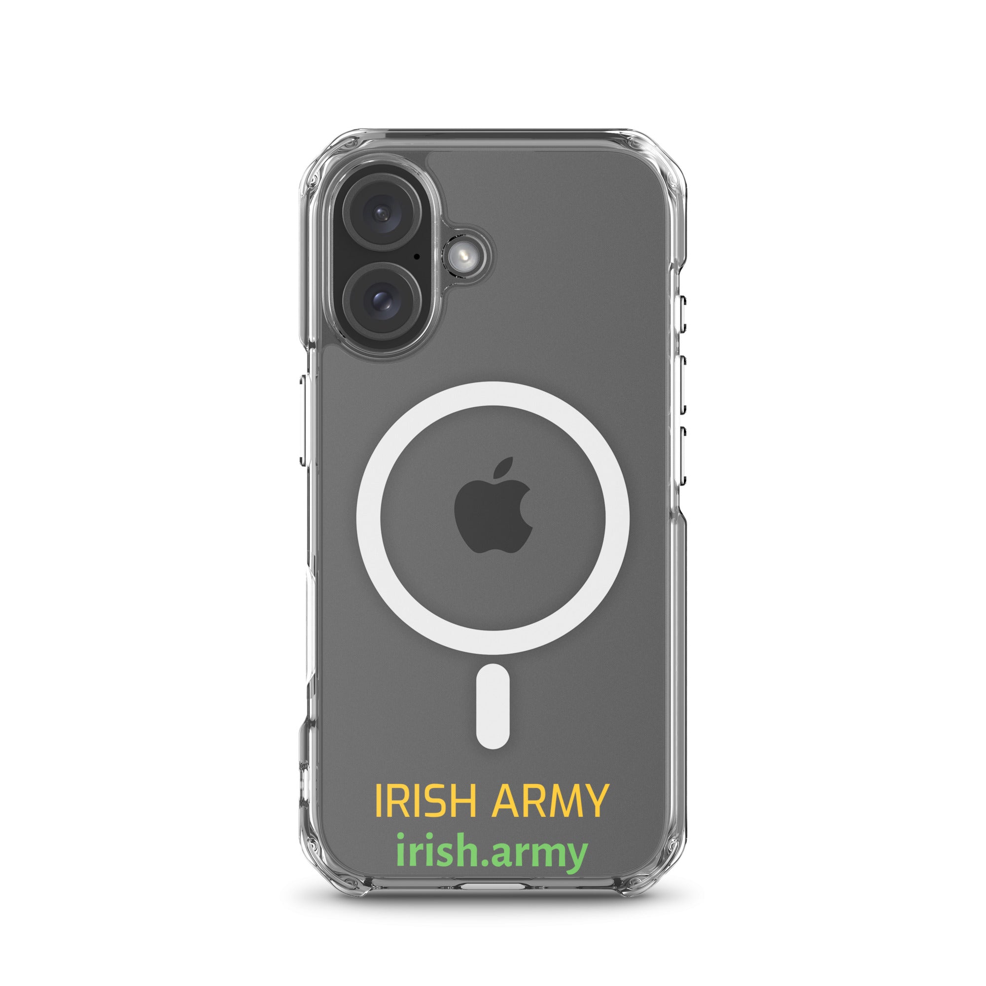 Ejército irlandés - Funda transparente MagSafe® para iPhone®
