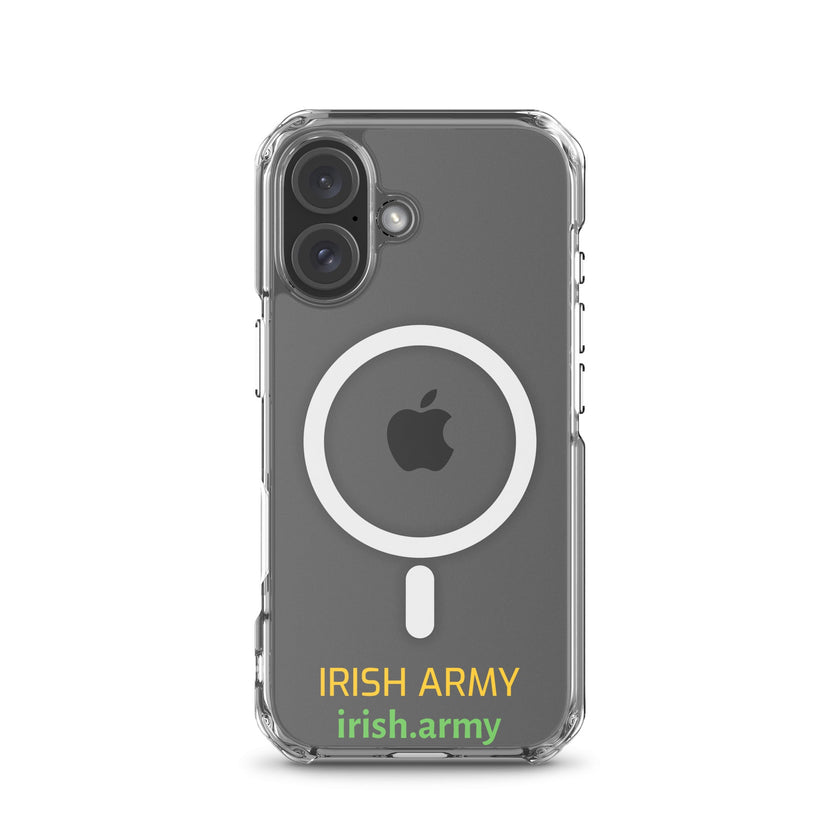 Ejército irlandés - Funda transparente MagSafe® para iPhone®