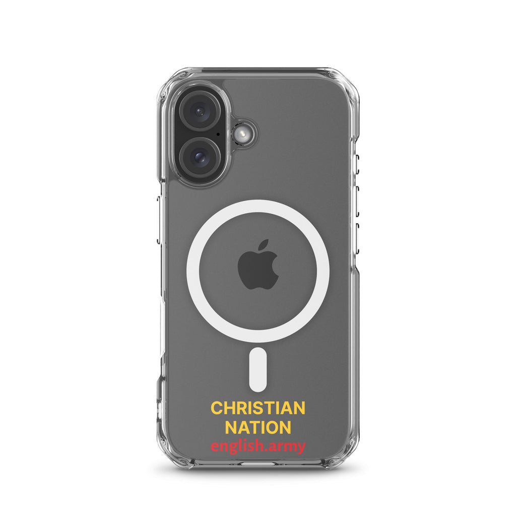 Christian Nation - MagSafe® Clear Case for iPhone®