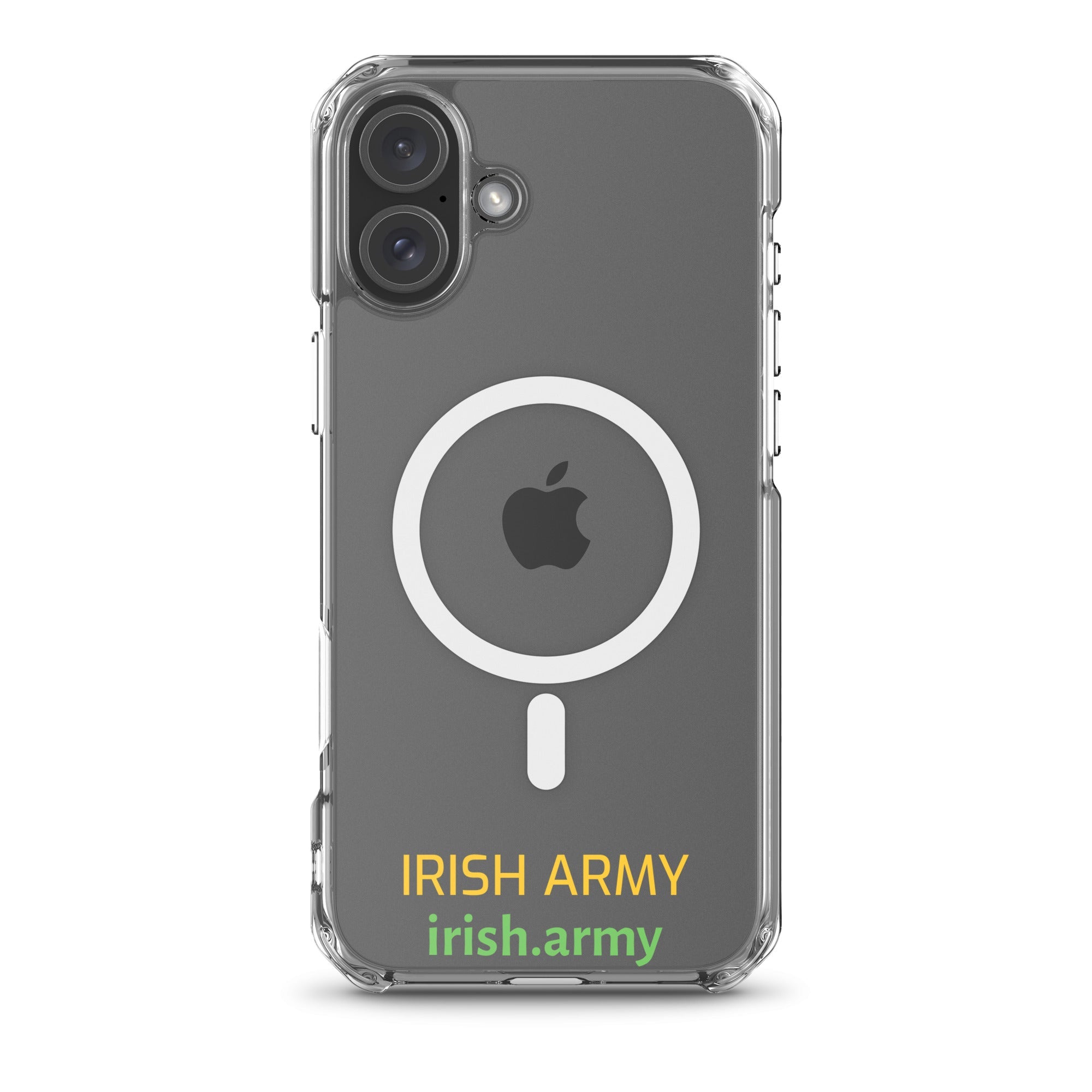 Ejército irlandés - Funda transparente MagSafe® para iPhone®