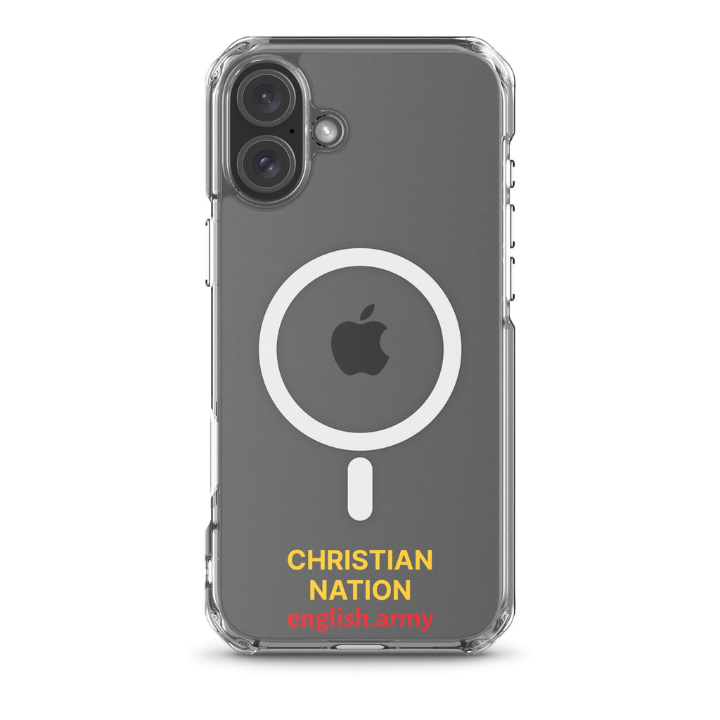 Christian Nation - MagSafe® Clear Case for iPhone®