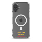 Christian Nation - MagSafe® Clear Case for iPhone®