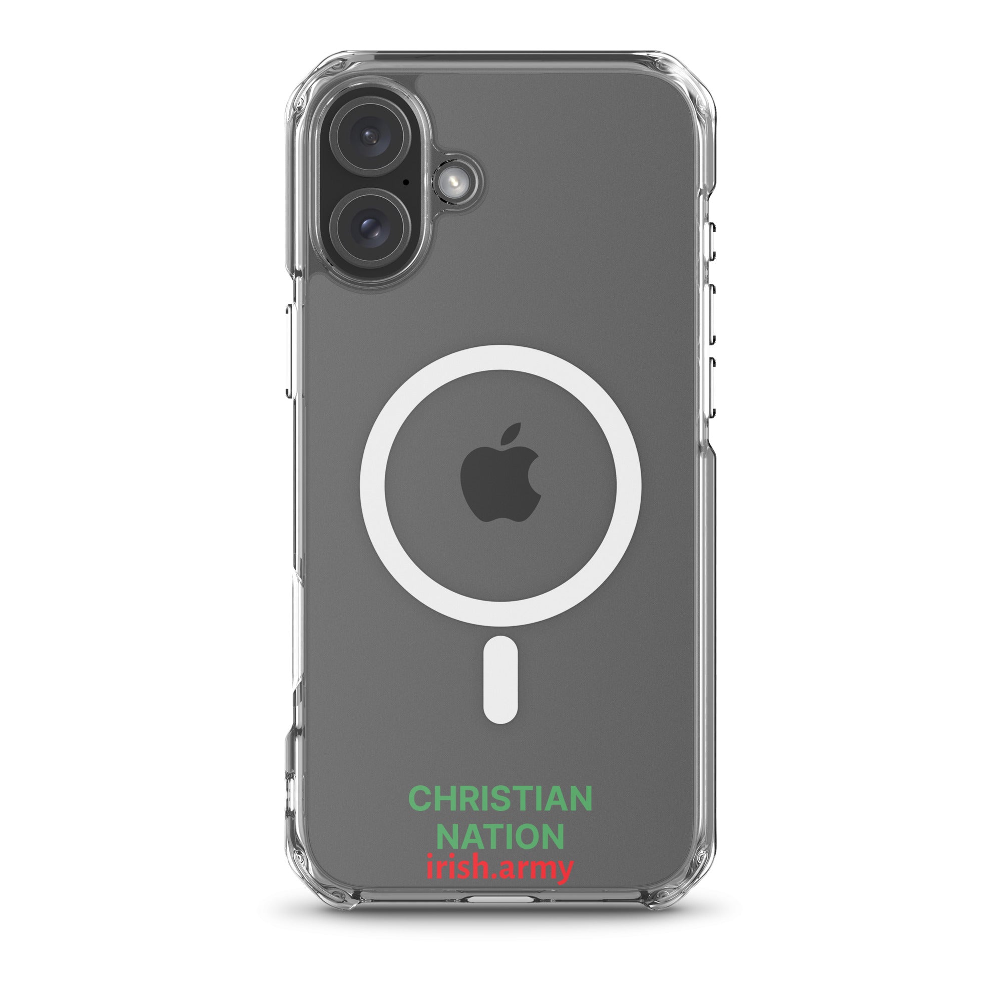Christian Nation - MagSafe® Clear Case for iPhone®