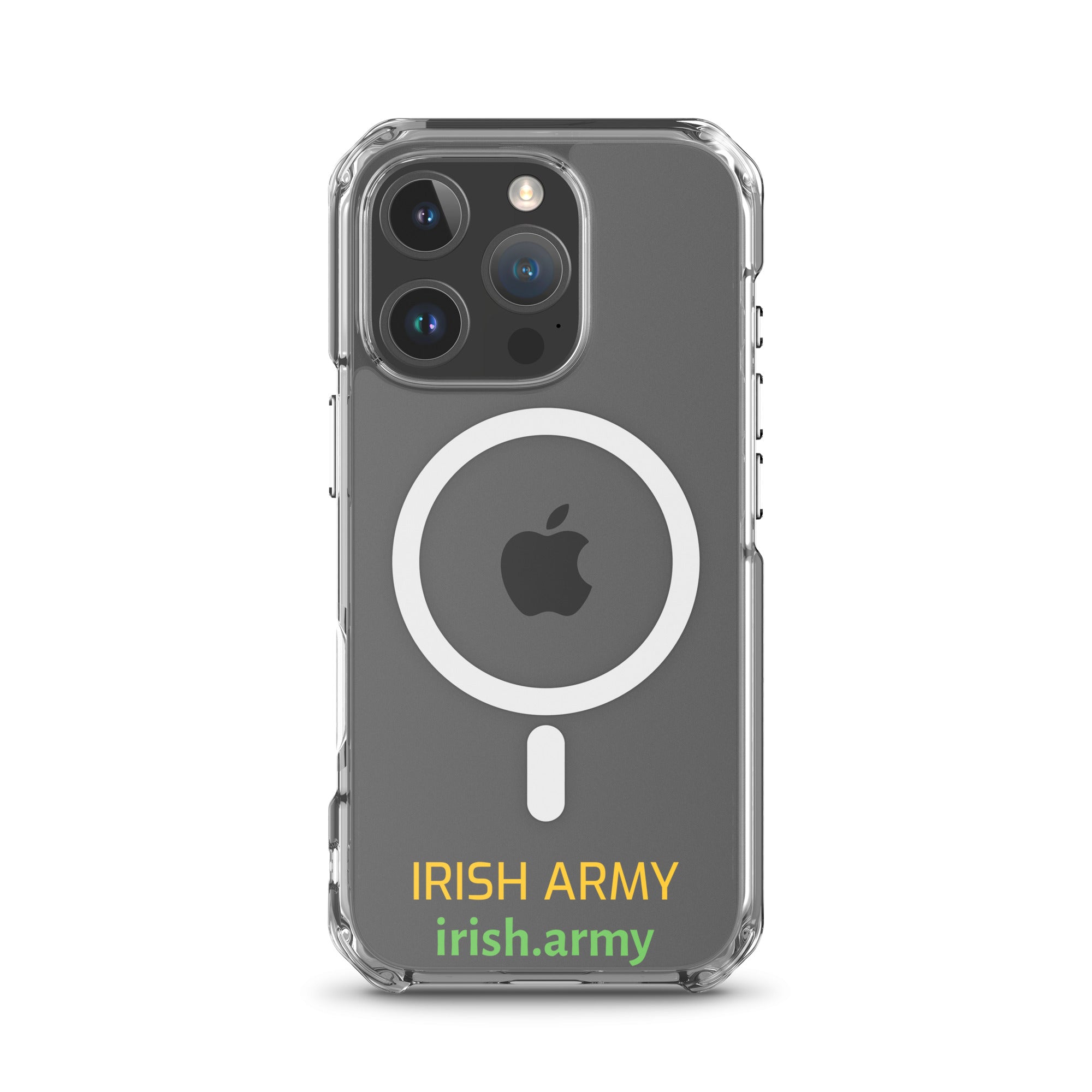 Ejército irlandés - Funda transparente MagSafe® para iPhone®