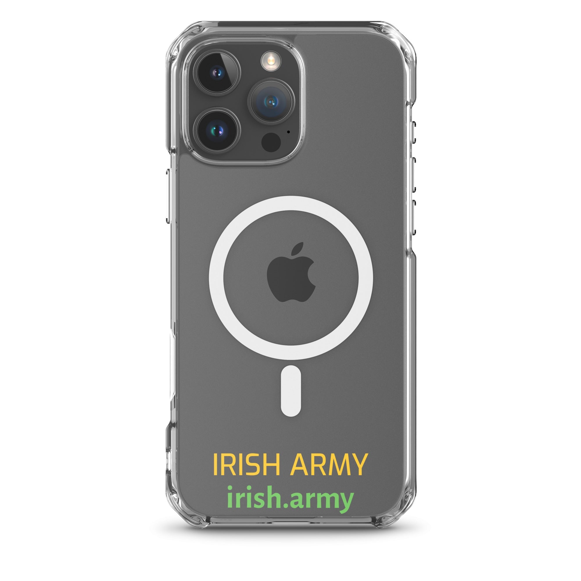 Ejército irlandés - Funda transparente MagSafe® para iPhone®