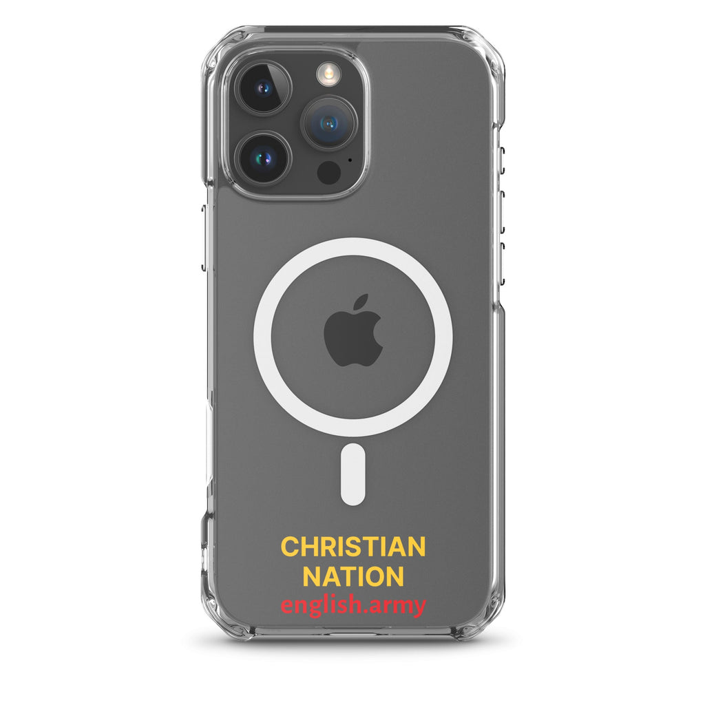 Christian Nation - MagSafe® Clear Case for iPhone®