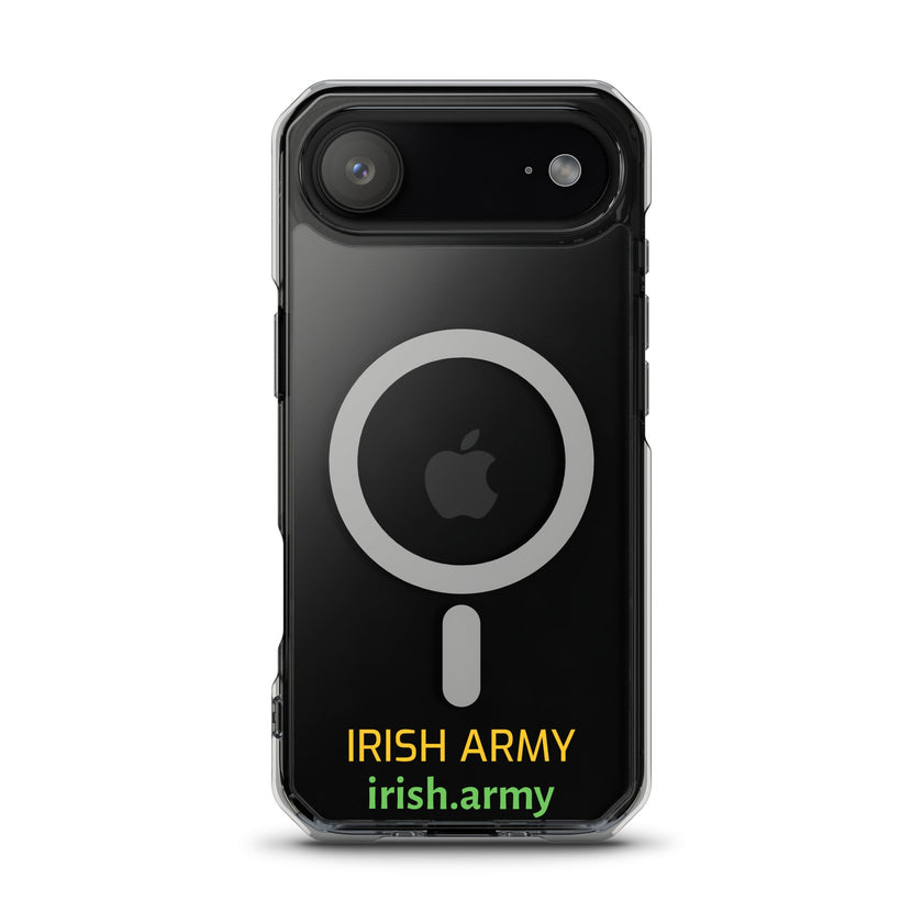 Ejército irlandés - Funda transparente MagSafe® para iPhone®
