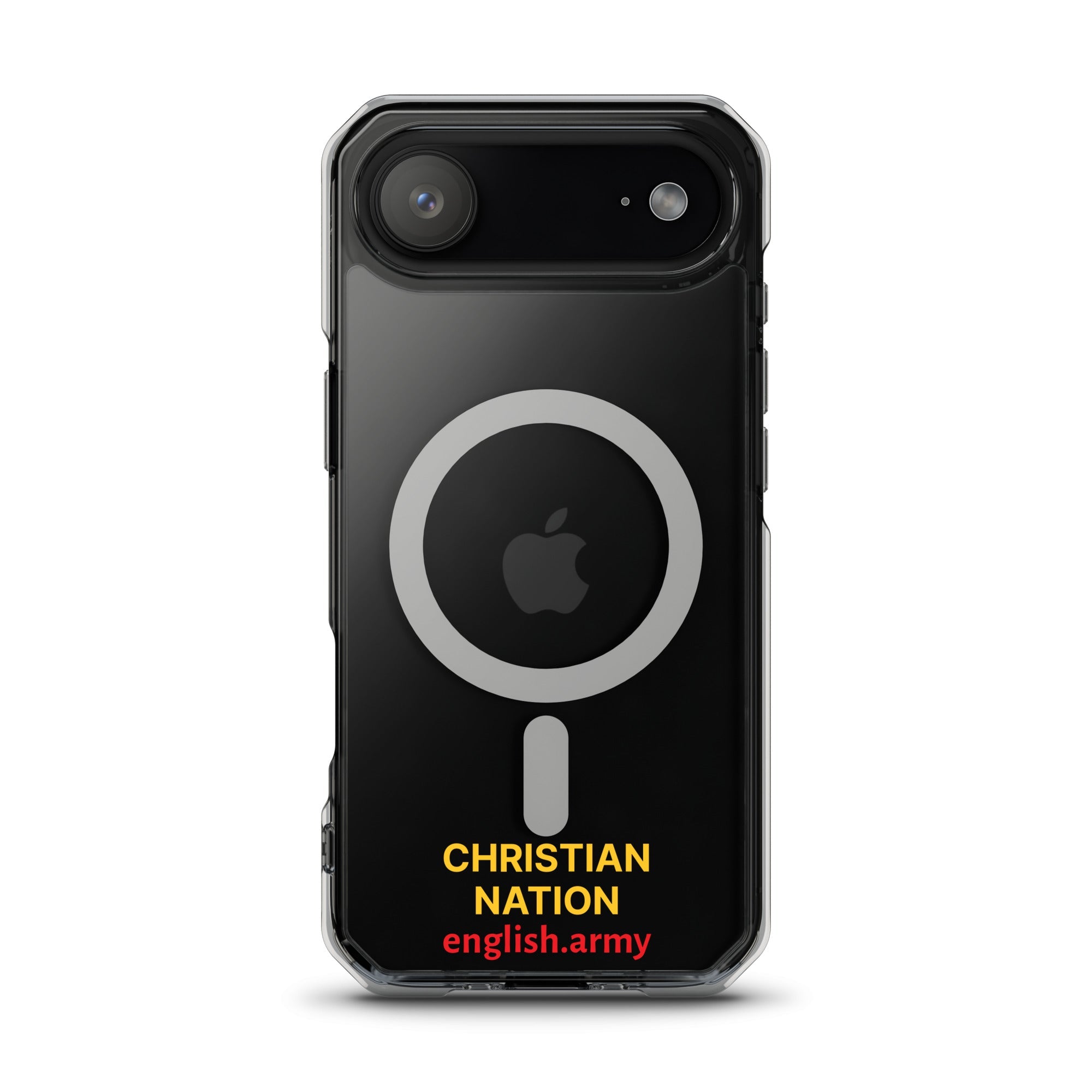 Christian Nation - MagSafe® Clear Case for iPhone®