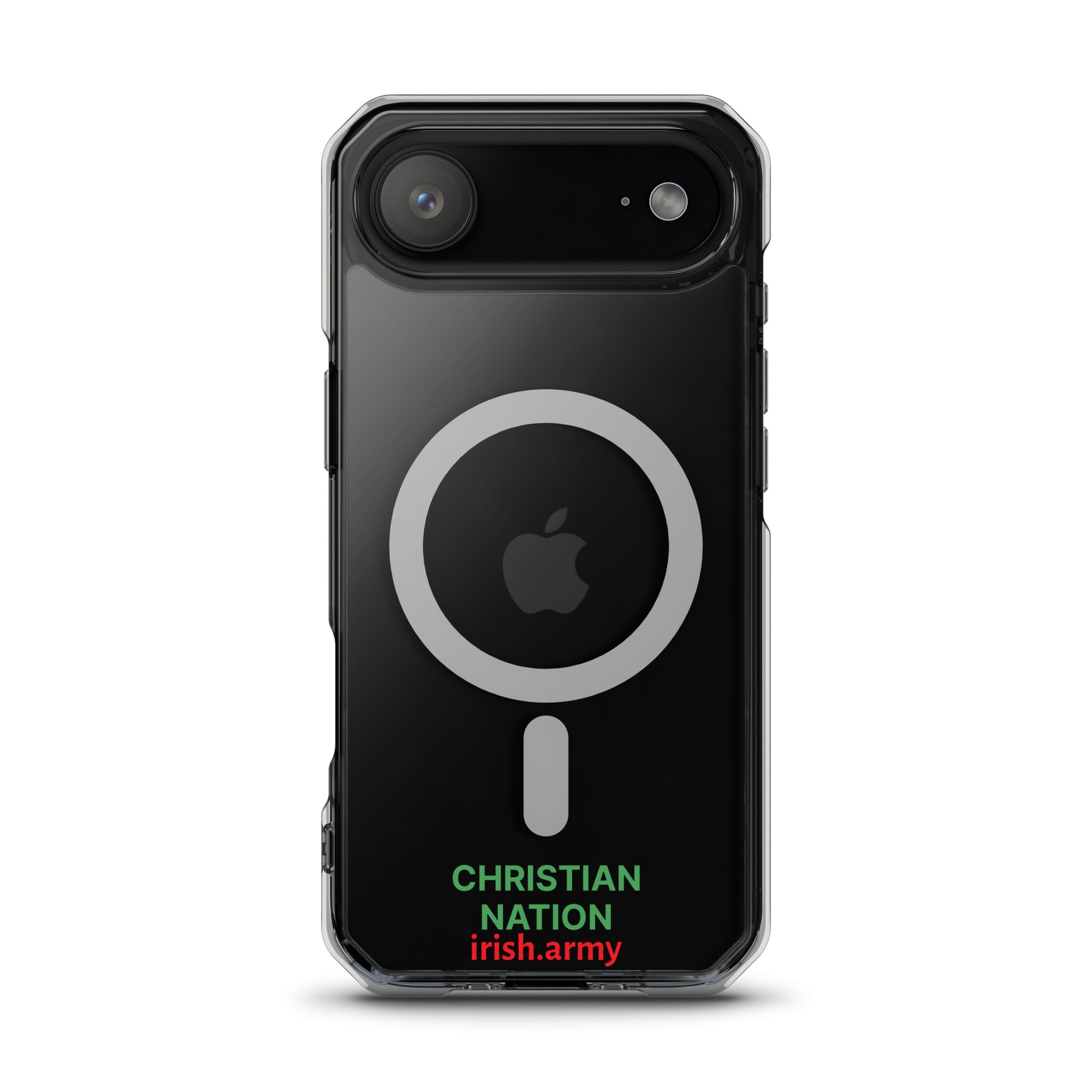 Christian Nation - MagSafe® Clear Case for iPhone®
