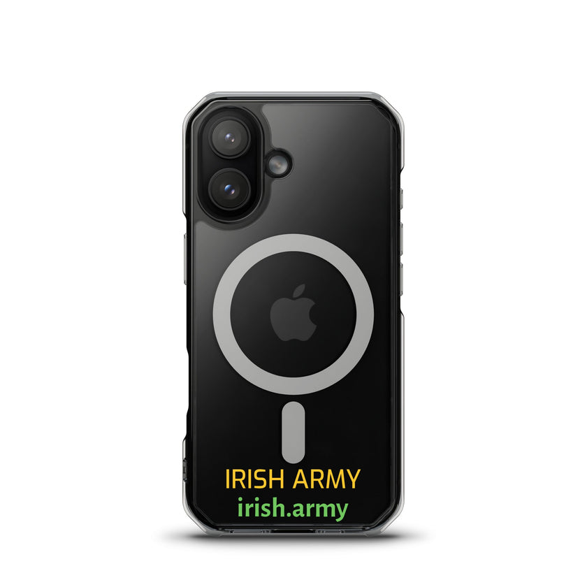 Ejército irlandés - Funda transparente MagSafe® para iPhone®