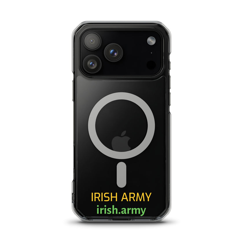 Ejército irlandés - Funda transparente MagSafe® para iPhone®