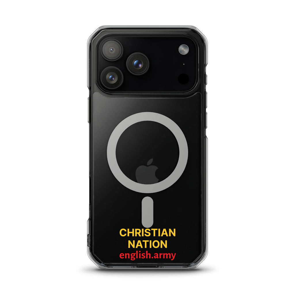 Christian Nation - MagSafe® Clear Case for iPhone®