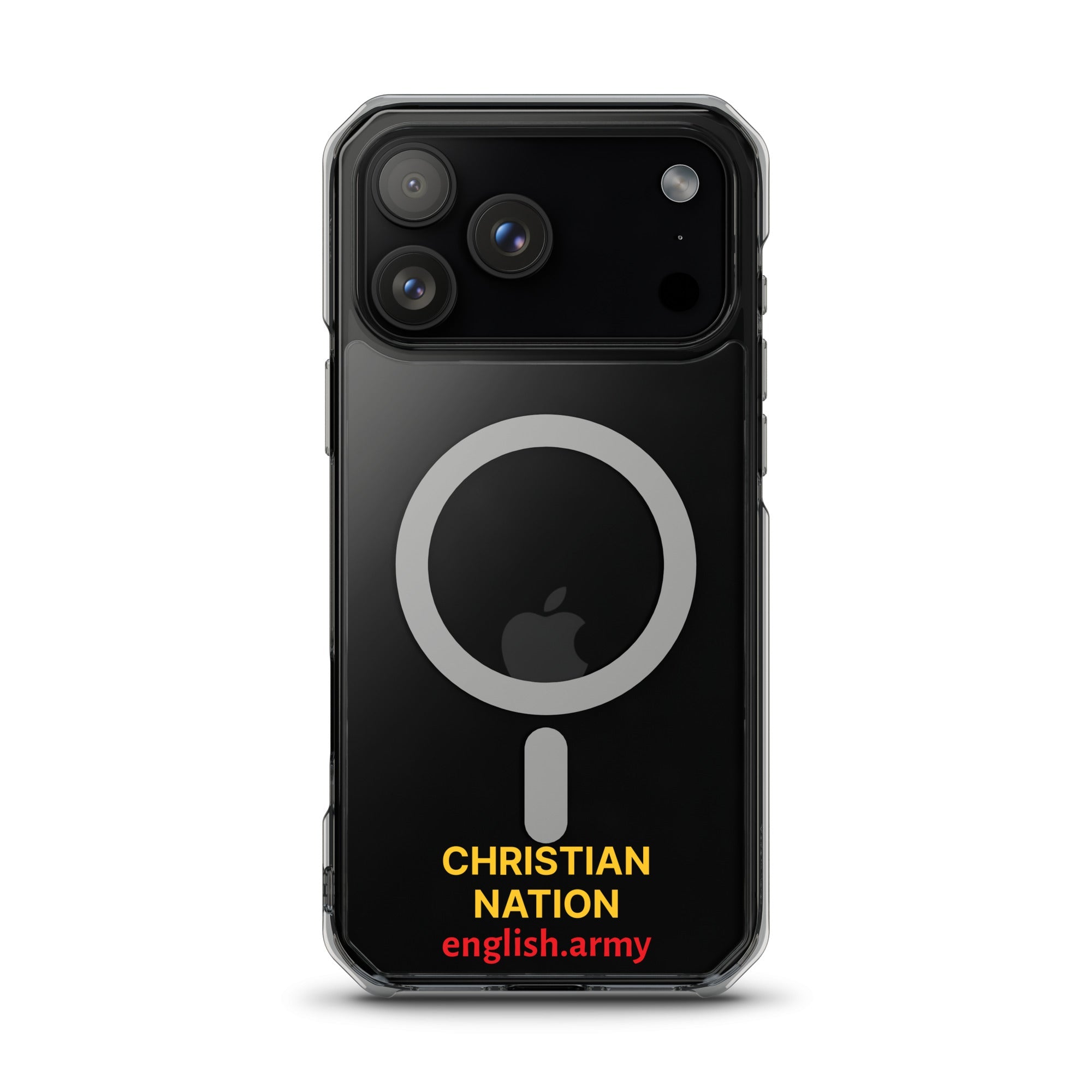 Christian Nation - MagSafe® Clear Case for iPhone®