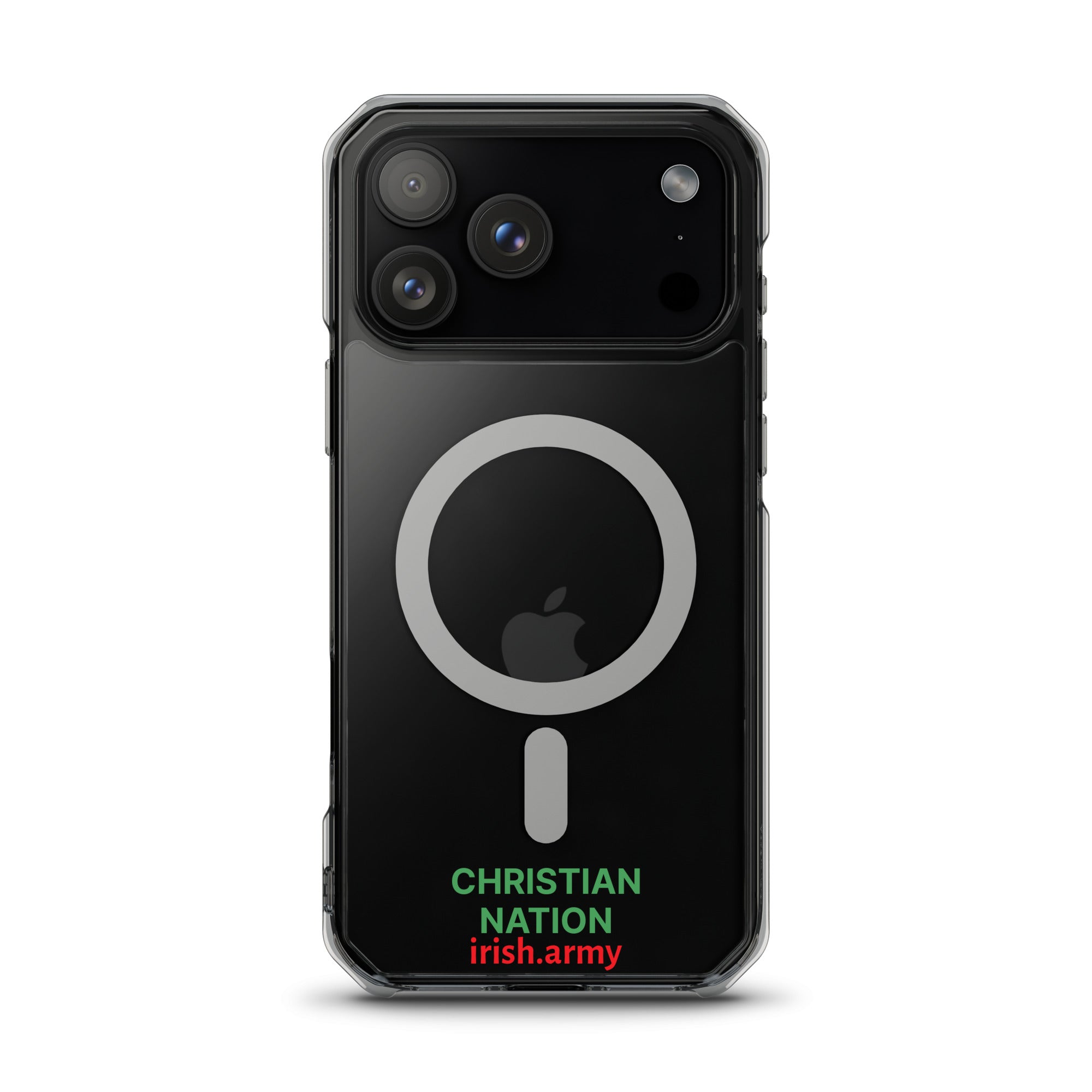 Christian Nation - MagSafe® Clear Case for iPhone®