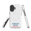 Christian Nation - MagSafe® Tough Case for iPhone®