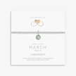 Labradorite March Birthstone Bracelet