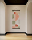 Retro Block Shape Tapestry