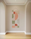 Retro Block Shape Tapestry