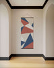Modern Geometric Triangle Tapestry