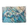 Geometric Fish Elegance Blanket