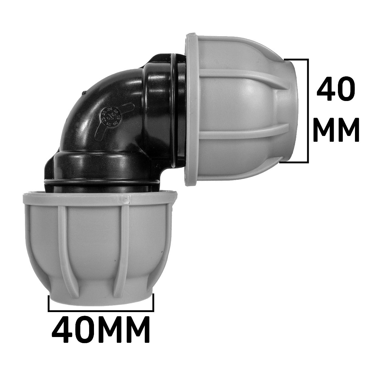 MDPE Elbow 40mm