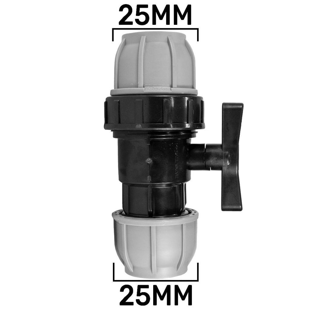 MDPE Valve 25mm