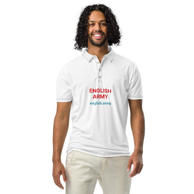ENGLISH ARMY - Men’s Slim Fit Polo