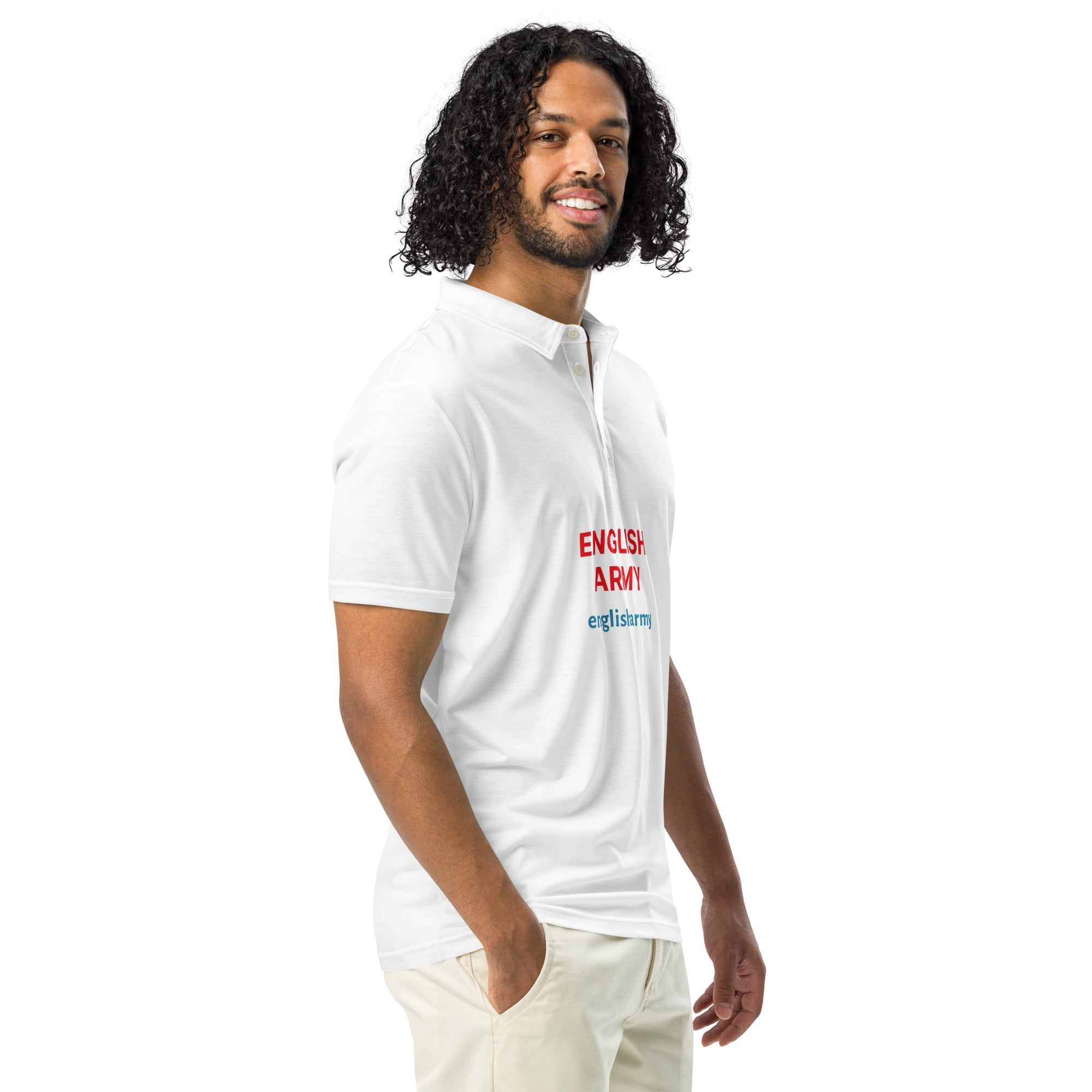 ENGLISH ARMY - Men’s Slim Fit Polo