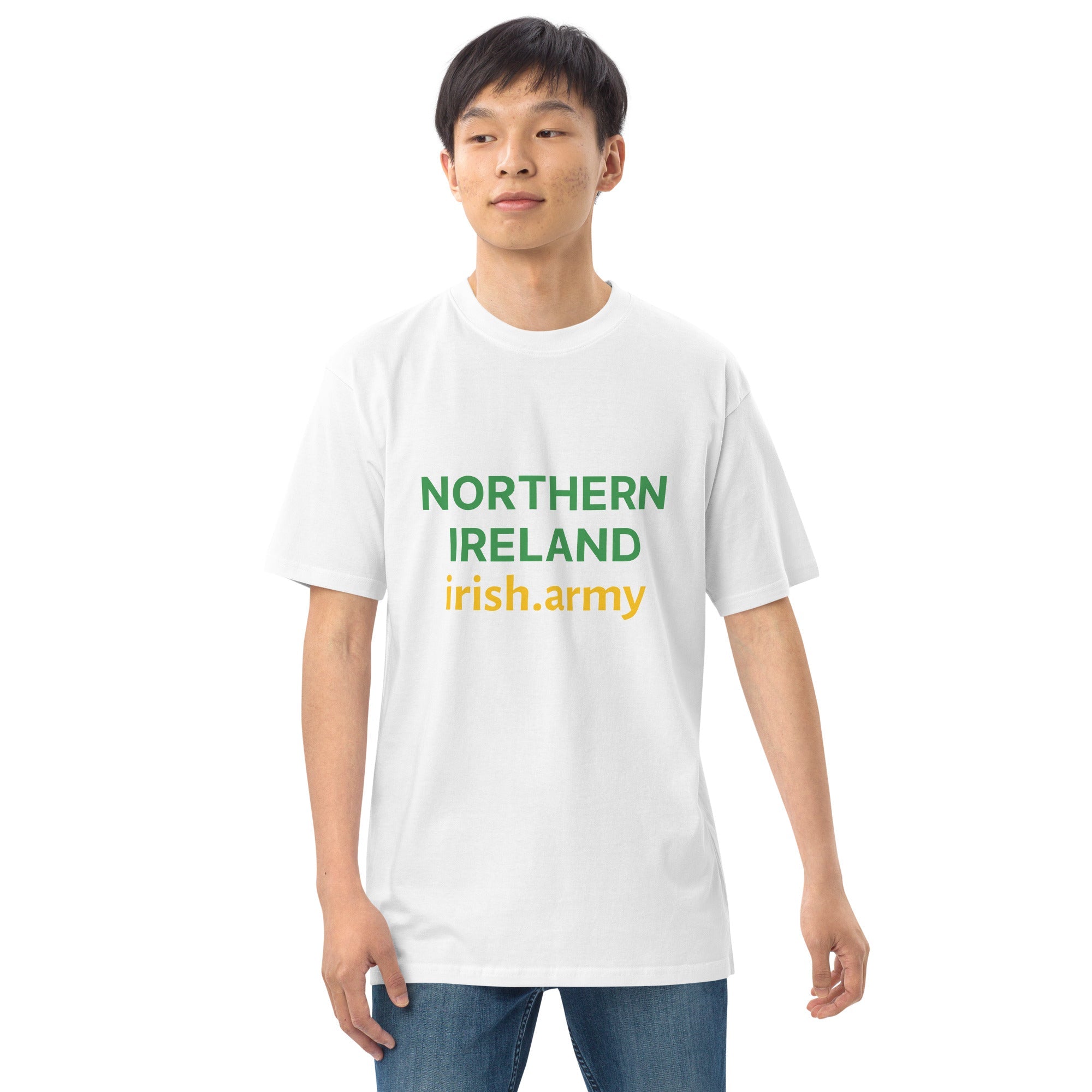 NORTHERN IRELAND - Men’s Premium Heavyweight Tee