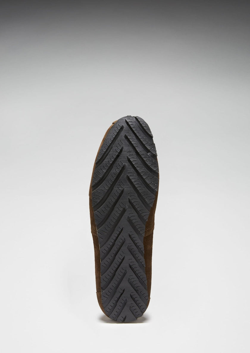 Tyre Sole Espadrilles, brown suede