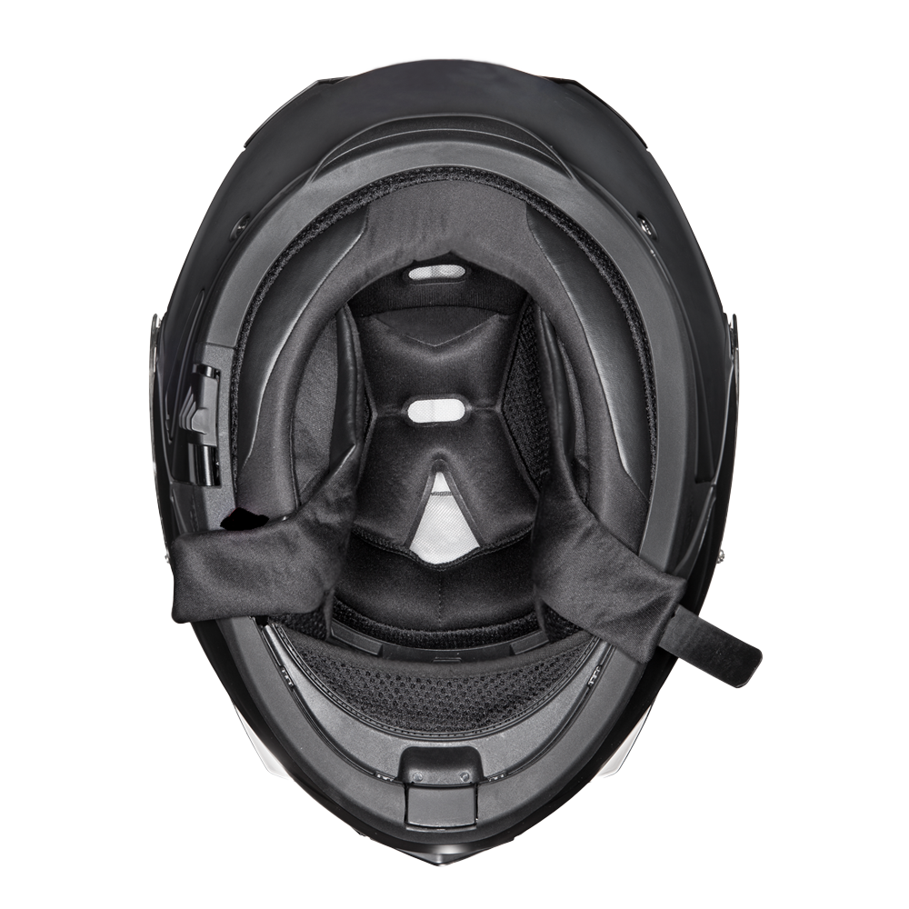 Daytona Glide Modular Motorcycle Helmet - DOT & ECE Approved, Bluetooth Ready, Dual Visor, Men/Women/Youth- Shark Blu