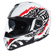 Daytona Glide Modular Motorcycle Helmet - DOT & ECE Approved, Bluetooth Ready, Dual Visor, Men/Women/Youth - W/ Phoenix