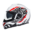 Daytona Glide Modular Motorcycle Helmet - DOT & ECE Approved, Bluetooth Ready, Dual Visor, Men/Women/Youth - W/ Phoenix