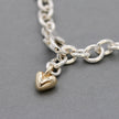 Mini Lifetime Gold Heart Charm Bracelet