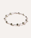 Minimal Green Amber Bracelet
