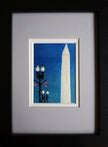 Minimalist View of Washington D.C., acrylic painting