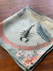 Sage Green Luxury Silk Pocket Square and tie men's Gift set 'Mirage' design inspired by Arizona Desert